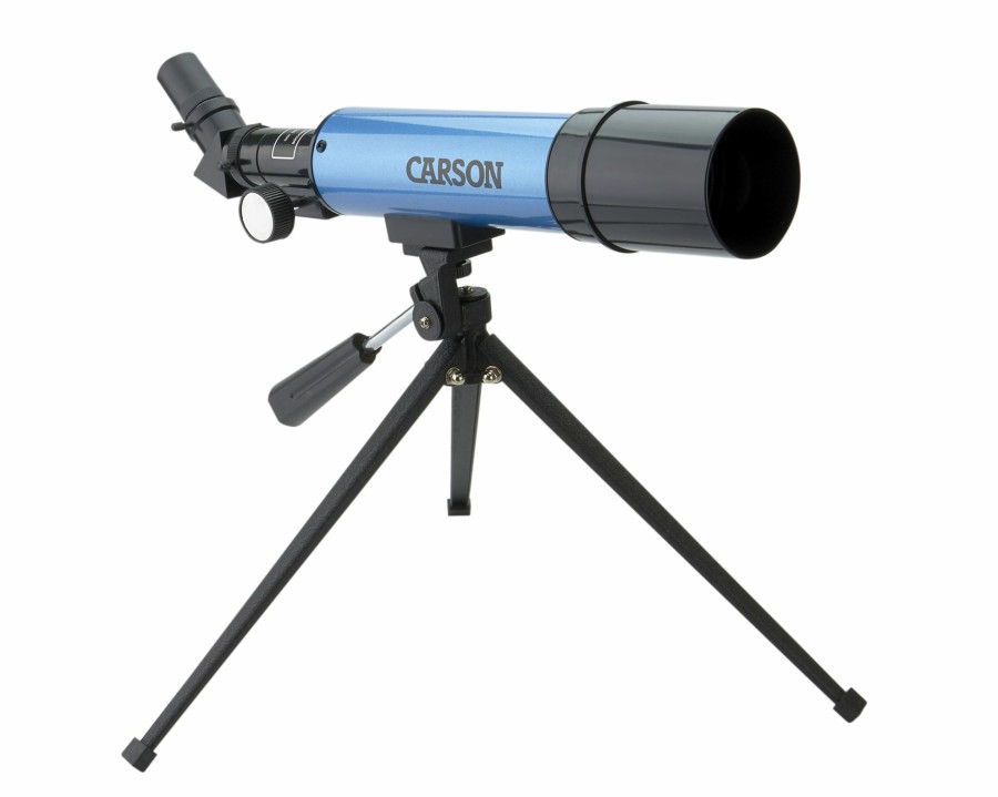 Telescopes Carson | Aim 17.5X-80X Power Refractor Telescope With Tabletop Tripod