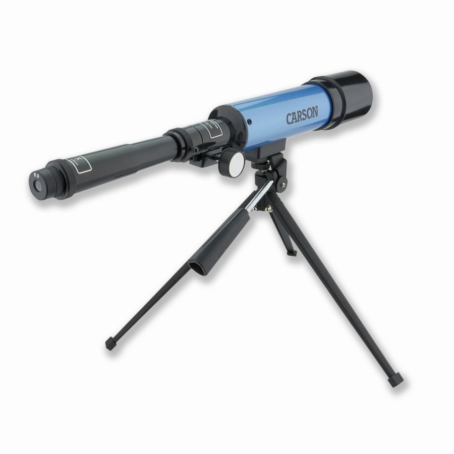 Telescopes Carson | Aim 17.5X-80X Power Refractor Telescope With Tabletop Tripod