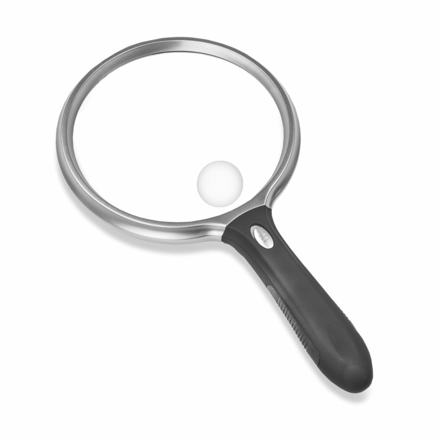 Magnifiers Carson | Led Lit 1.5X Magnification 5 Oversized Handheld Magnifying Glass