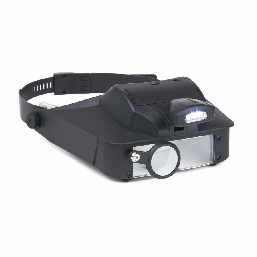 Magnifiers Carson | Lumivisor 2X/3X/5X/6X Magnification Led Lit Head Visor Magnifier