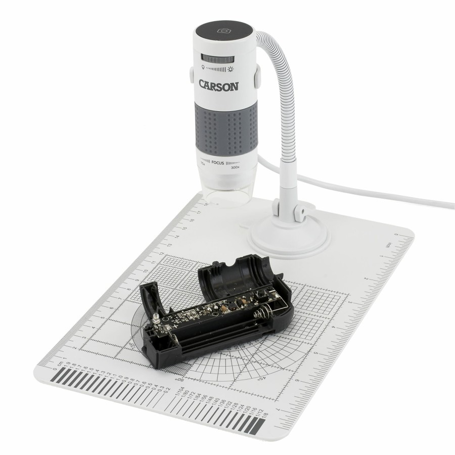 Microscopes Carson | Eflex 75X-300X Led Lit Usb Digital Microscope With Flexible Stand