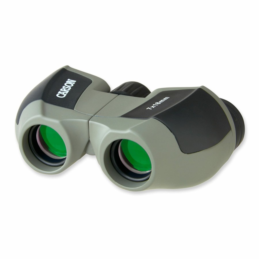 Binoculars Carson | Miniscout 7X18Mm Lightweight Ultra Compact Sports Binoculars