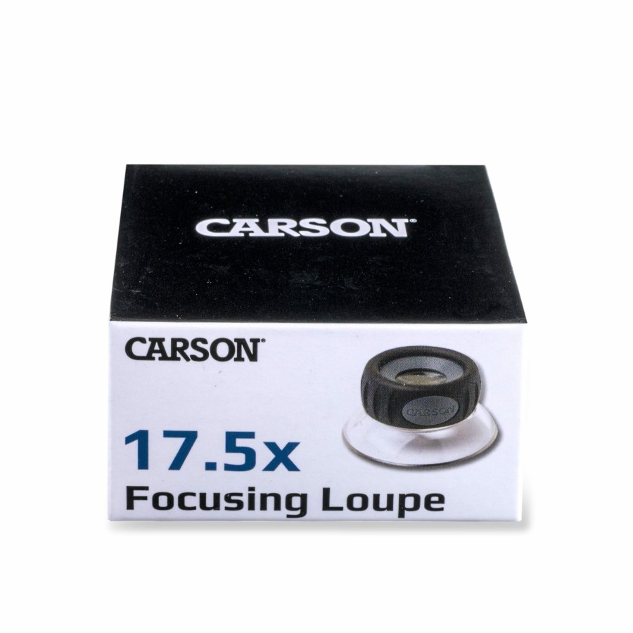 Magnifiers Carson | Lumiloupe Plus 17.5X Power 0.75" Focusable Stand Loupe Magnifier