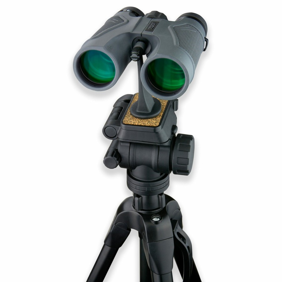 Additional Items Carson | Ultra Slim Universal Aluminum Tripod Adapter For Binoculars In Black