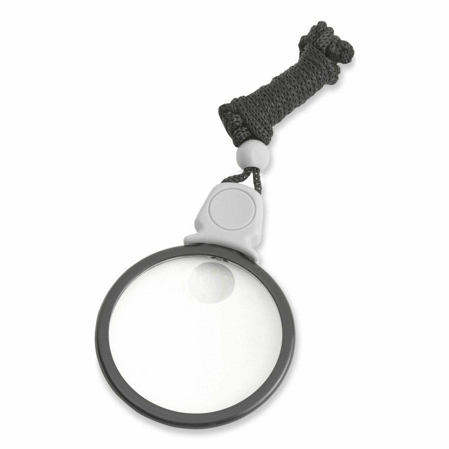 Magnifiers Carson | Magnilook 3X Pendant Magnifier With 6X Spot Lens And Neck Cord