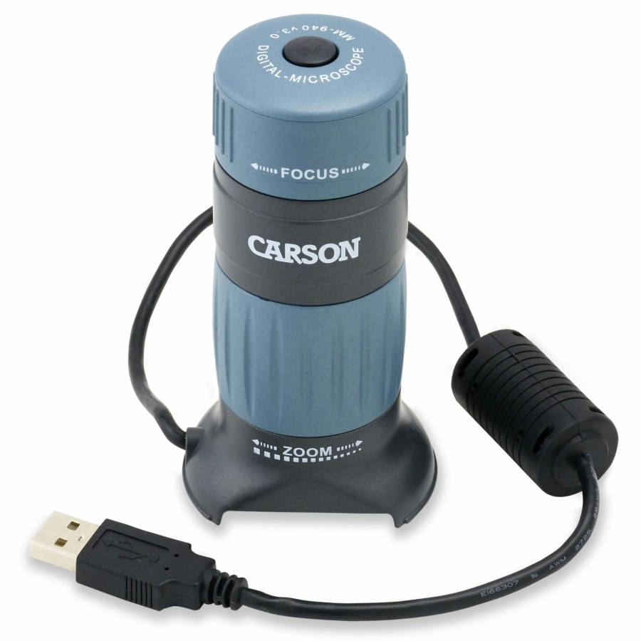 Microscopes Carson | Zpix 300 86X-457X Usb Digital Microscope With Video Capturing