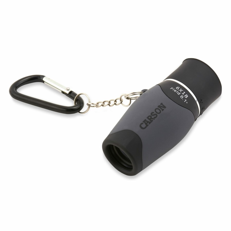 Sport Optics Carson | Minimight 6X18Mm Compact Pocket Monocular With Carabiner Clip