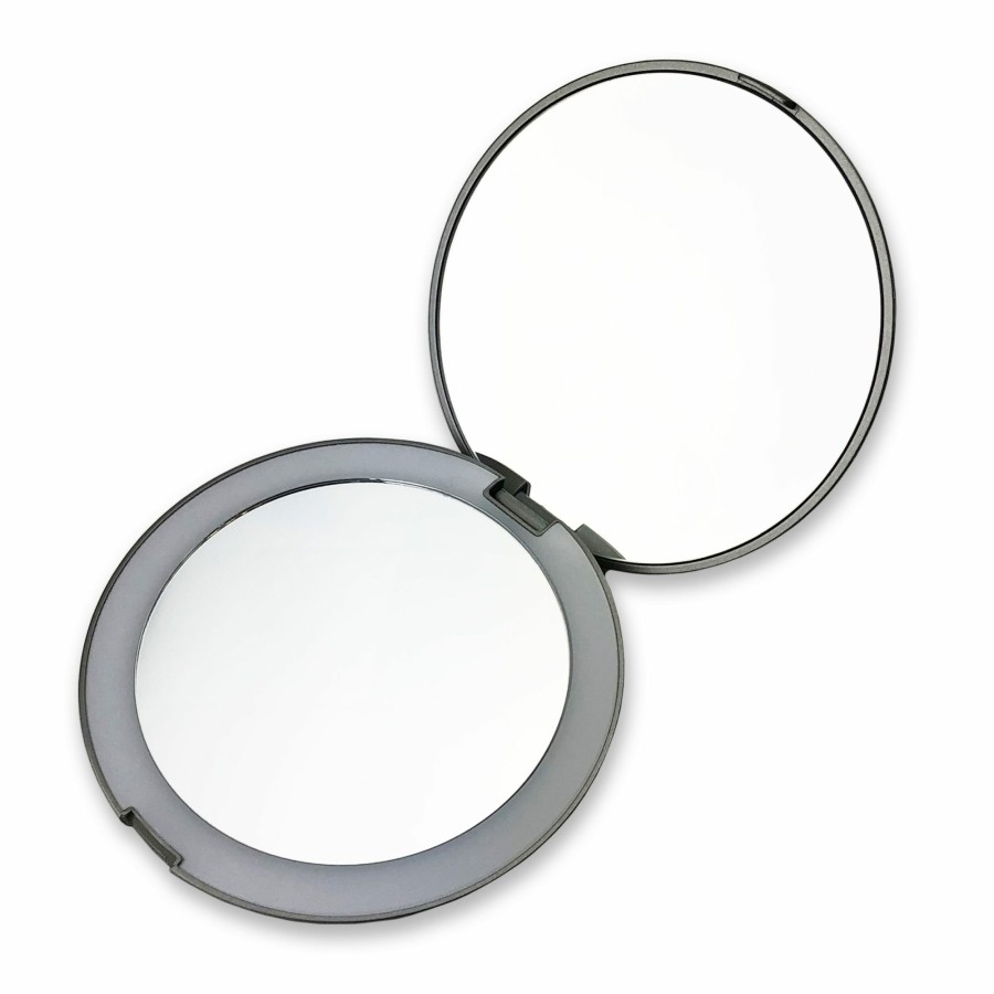 Additional Items Carson | Led Lit 1.9X Power 4.75" Compact Magnifying Makeup Or Travel Mirror