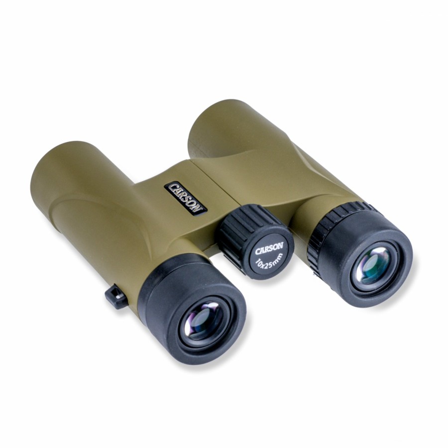 Binoculars Carson | Stinger 10X25Mm Power Portable And Lightweight Compact Binoculars