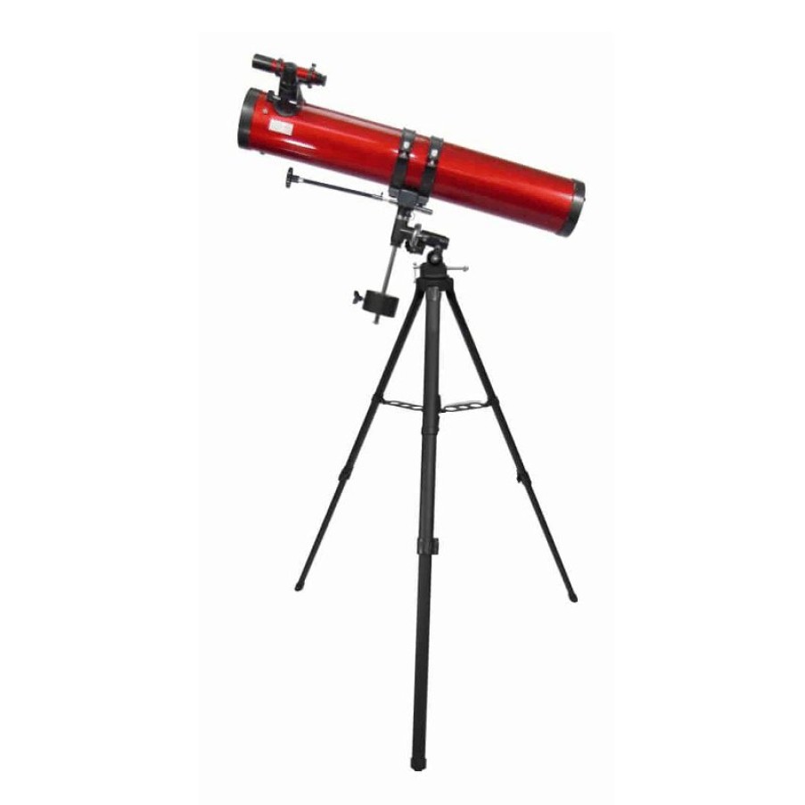 Telescopes Carson | Red Planet 45-100X114Mm Newtonian Reflector Telescope With Tripod