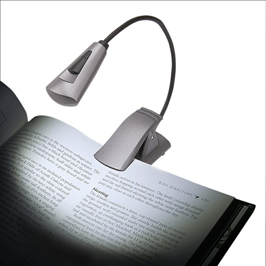 Additional Items Carson | Flexneck Plus Adjustable Clip On Gooseneck Led Book Light With 6 Leds