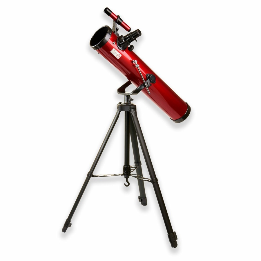 Telescopes Carson | Red Planet 35-78X76Mm Power Newtonian Reflector Telescope With Tripod