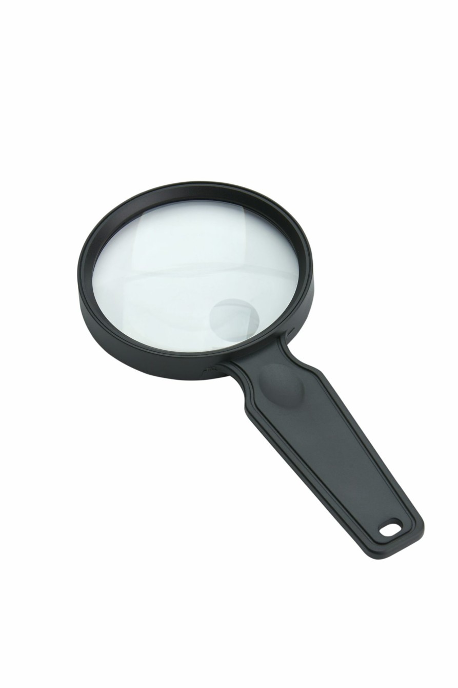 Magnifiers Carson | Magniview 2X 3.5" Acrylic Handheld Magnifier With Spot Lens