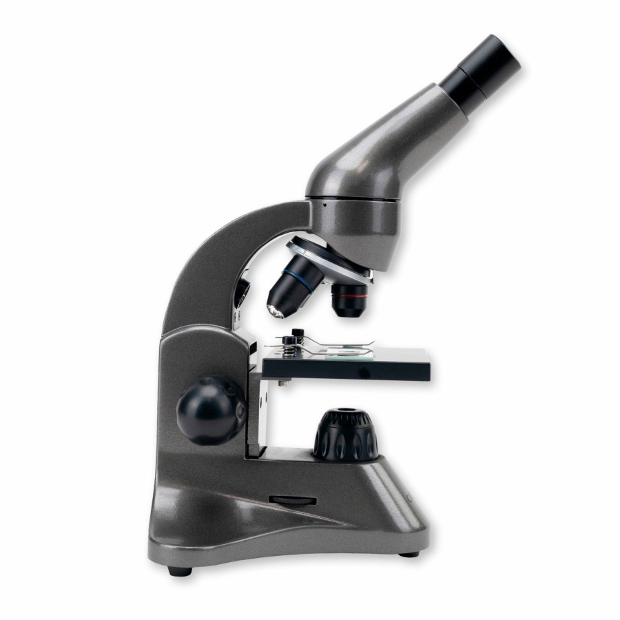 Microscopes Carson | Beginner 40X-400X Led Biological Microscope With 5 Color Filter Wheel