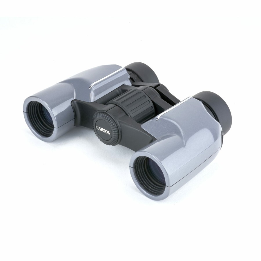 Binoculars Carson | Mantaray 8X24Mm Portable Compact Binocular With Poro Prism Optics