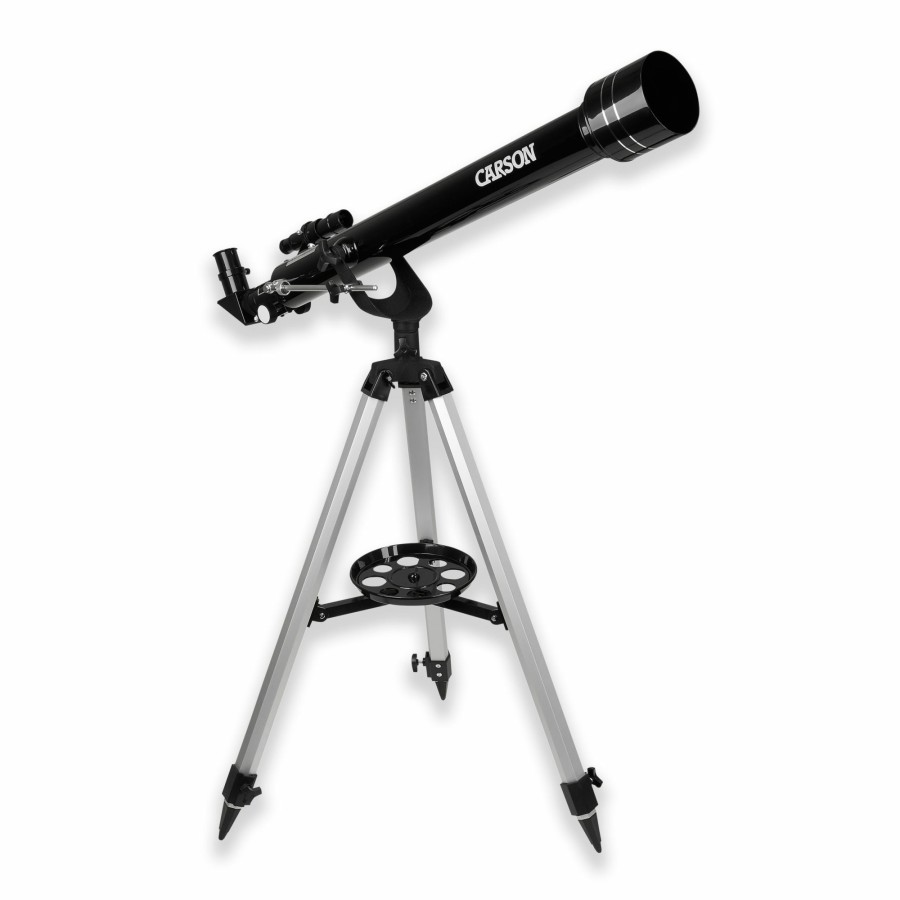 Telescopes Carson | Skyseeker 40-100X60Mm Power Refractor Telescope With Aluminum Tripod