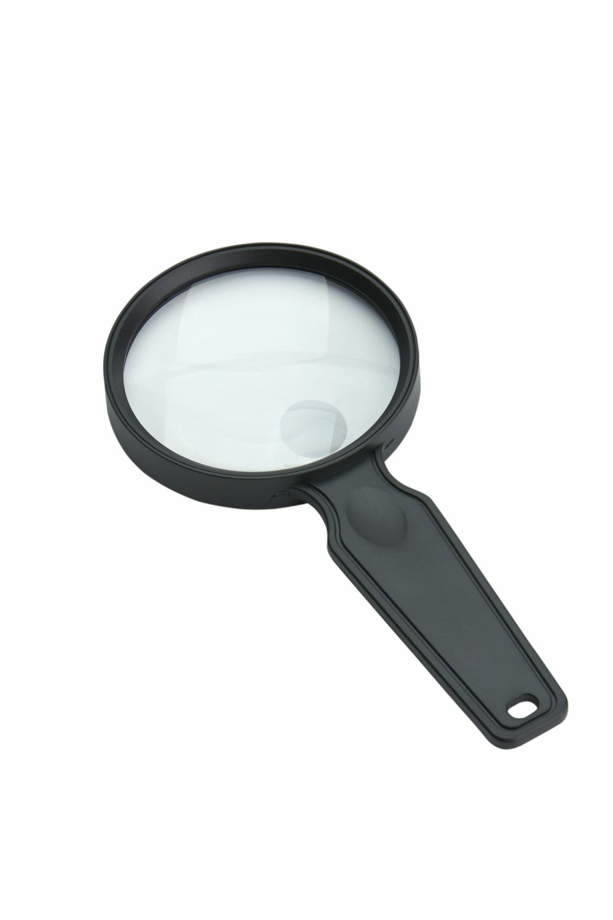 Magnifiers Carson | Magniview 2X 3.5" Acrylic Lens Handheld Magnifier With Spot Lens