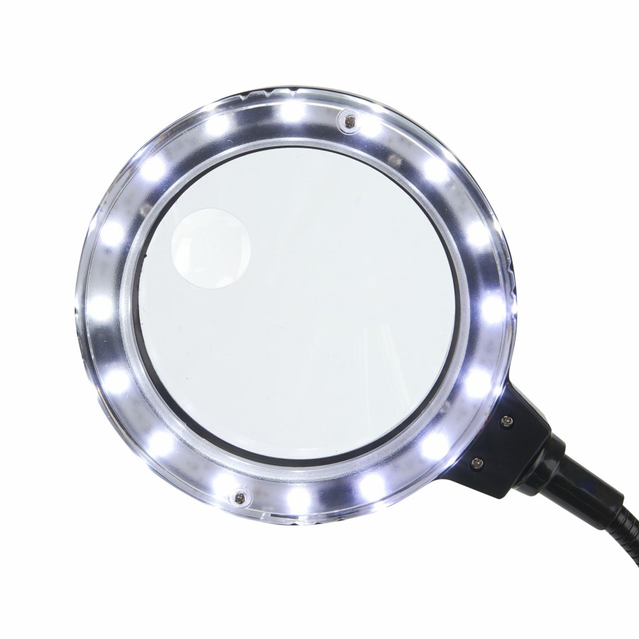 Magnifiers Carson | Soldermag 1.75X Power Led Lit Soldering Magnifier With 4.5X Spot Lens