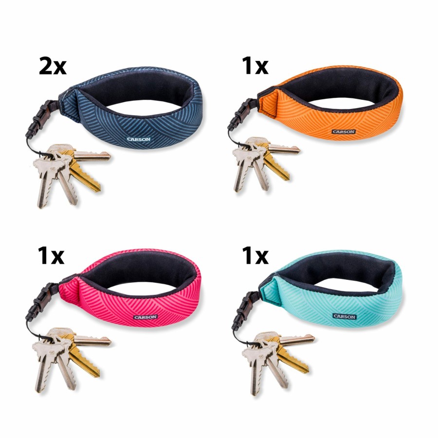 Additional Items Carson | Floating Wrist Strap With Lightweight Foam Core Technology 5-Pack