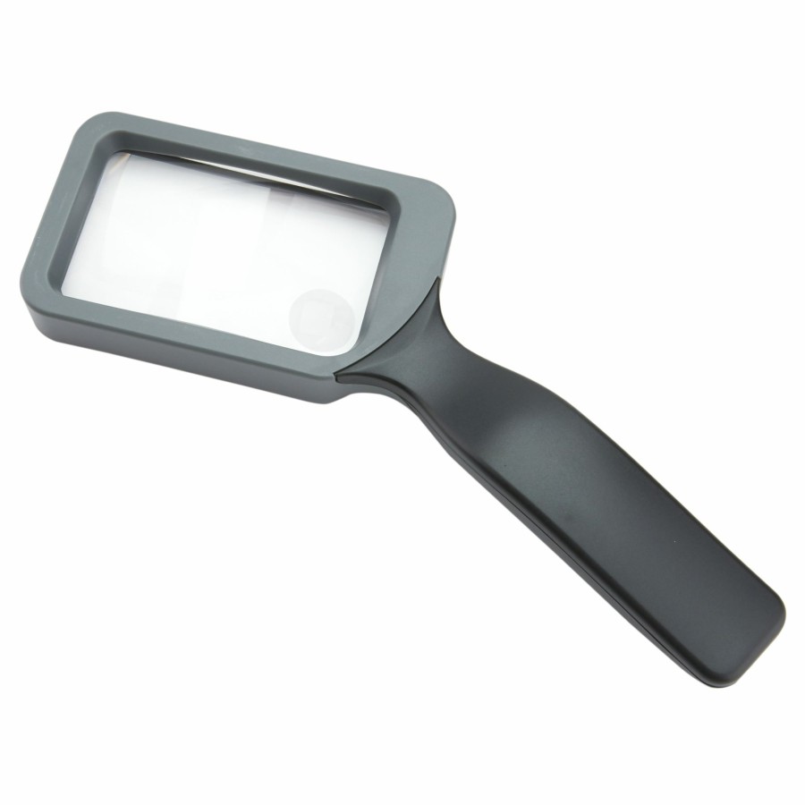 Magnifiers Carson | Handheld Series Rimmed 2X Magnification Acrylic Lens Magnifier