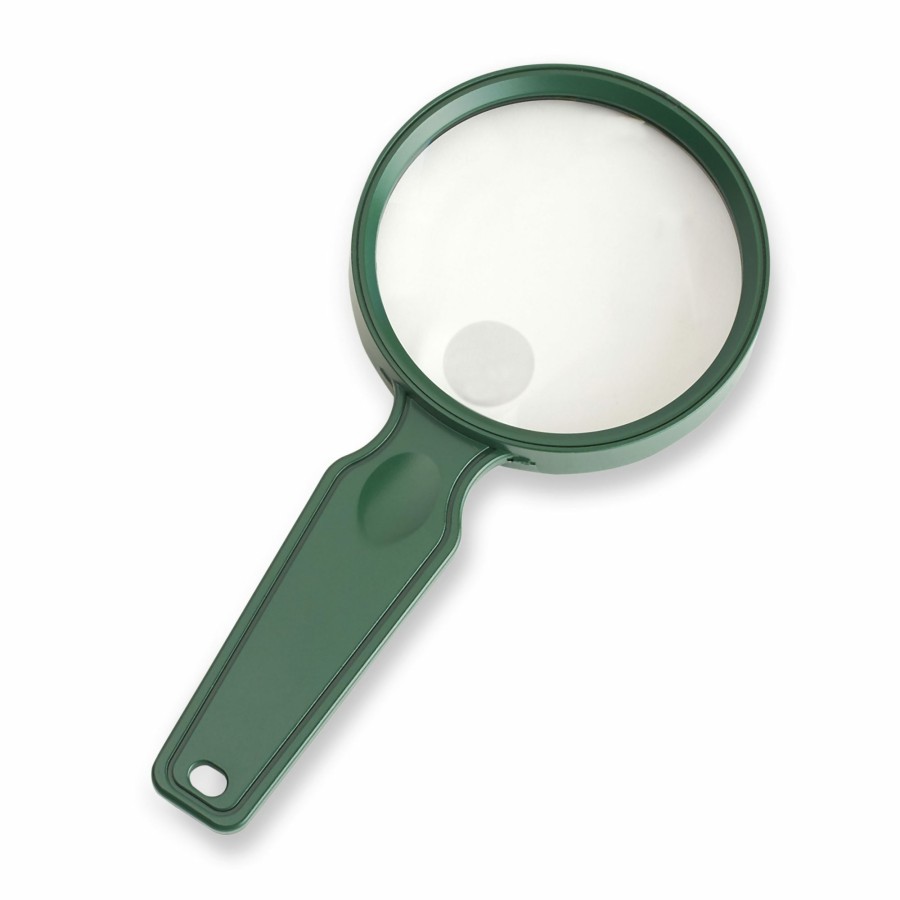 Magnifiers Carson | Magniview 2X Power Magnifying Glass With 4.5X Bi-Focal Spot Lens