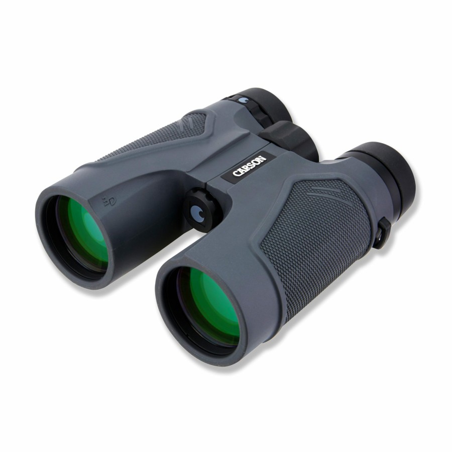 Binoculars Carson | 3D Series 10X42Mm Hd Anti Fog Waterproof Binoculars With Rubber Grip