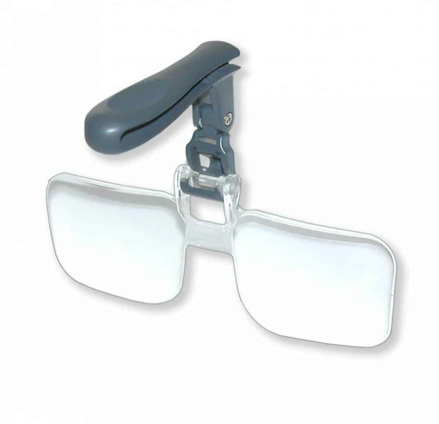 Magnifiers Carson | Visormag +5.00 Diopters (2.25X Power) Clip On Magnifier For Hats