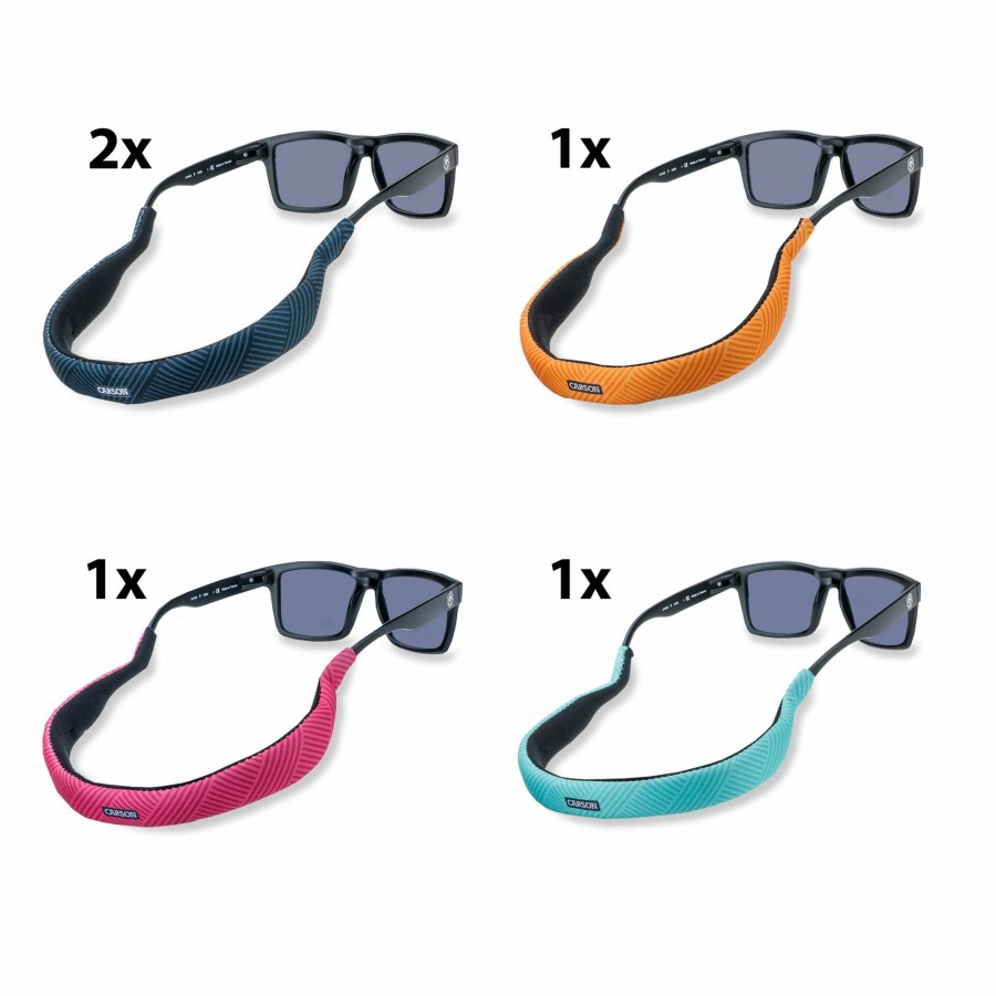 Additional Items Carson | Neoprene Floating Eyewear Retainer With Foam-Core Technology 5-Pack