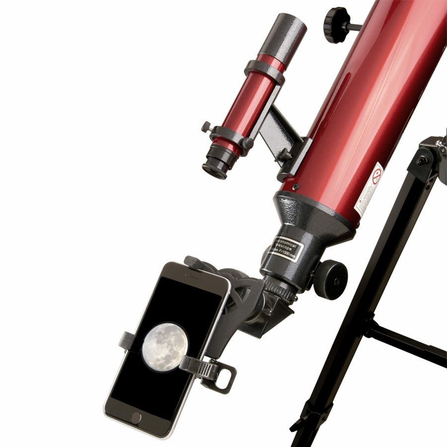 Telescopes Carson | Red Planet 50-111X90Mm Refractor Telescope With Digiscoping Adapter