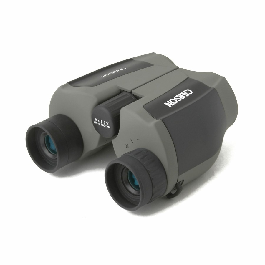 Binoculars Carson | Scoutplus 10X25Mm Portable And Lightweight Compact Sports Binoculars