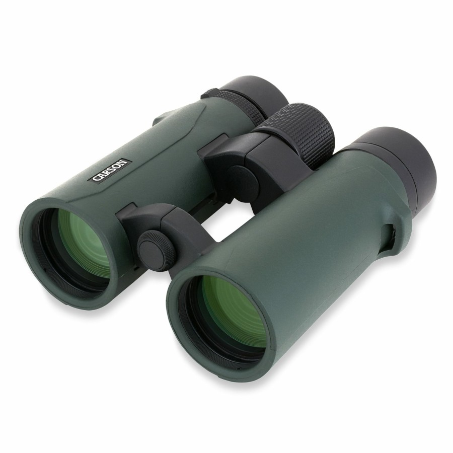 Binoculars Carson | Rd Series 8X42Mm Open Bridge Hd Waterproof Compact Binoculars