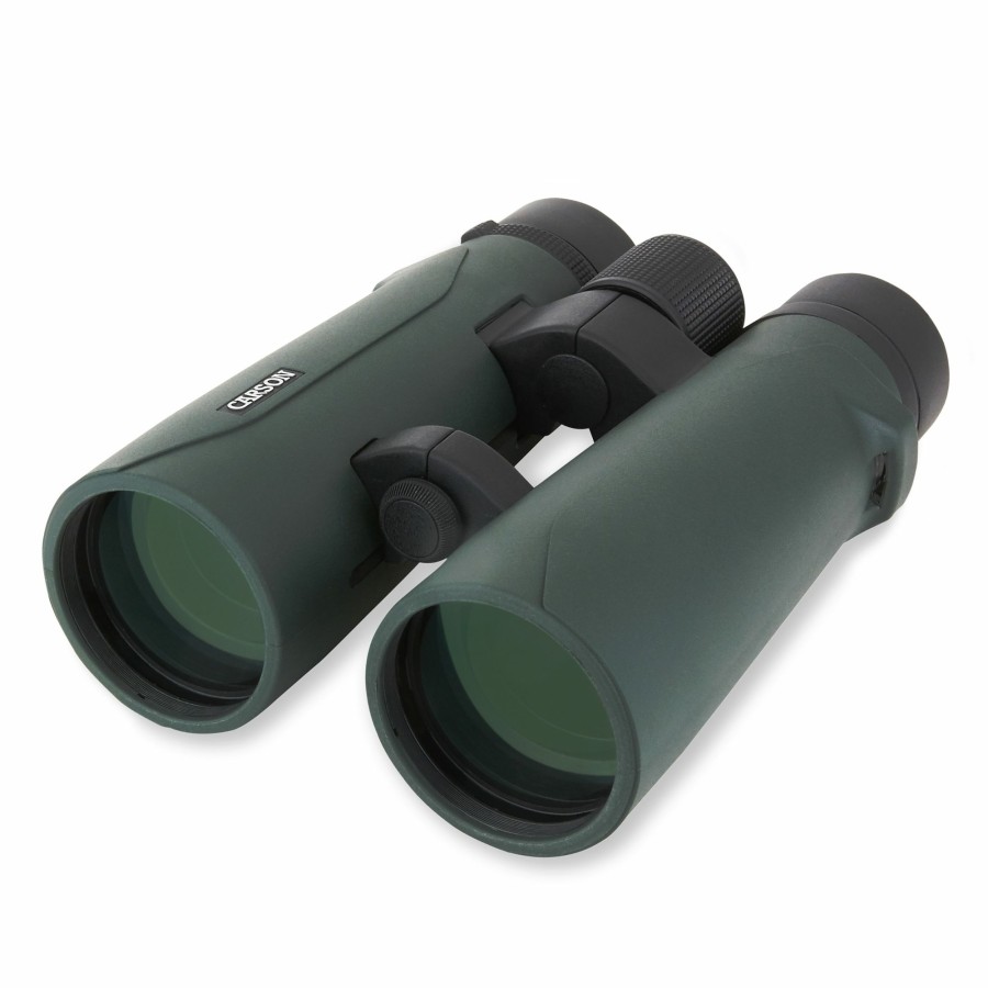 Binoculars Carson | Rd Series 10X50Mm Open Bridge Hd Waterproof Compact Binoculars