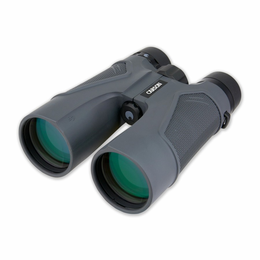 Binoculars Carson | 3D Series 10X50Mm Hd Anti Fog Waterproof Binoculars With Rubber Grip